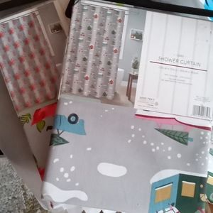 Holiday Shower Curtain (price for ONE)